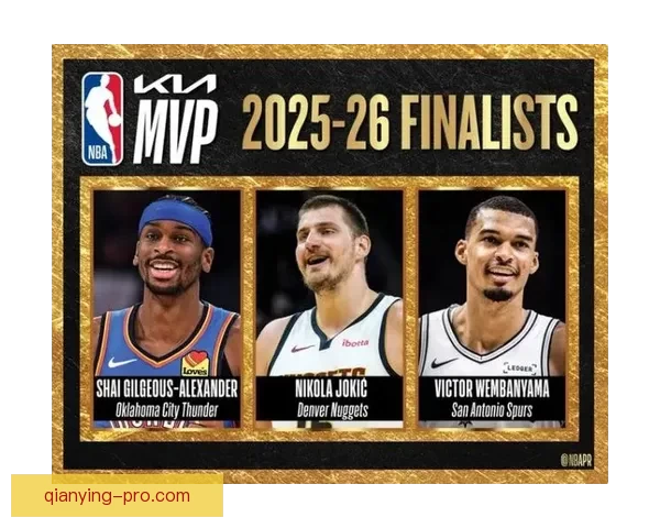 NBA体育道德风尚奖候选揭晓亚历山大阿德巴约霍福德领衔